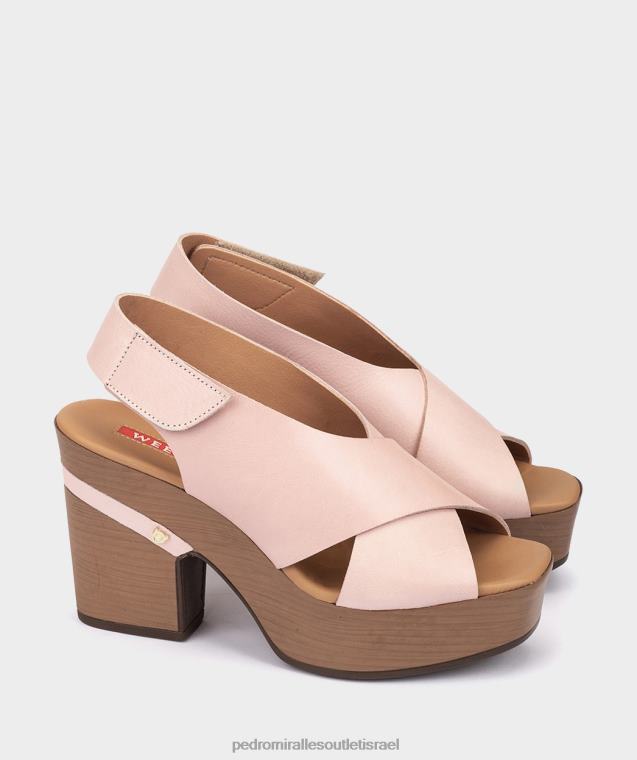 נשים Pedro Miralles ויטלו רוזטה ברגמו סנדלי עקב FBRF4105