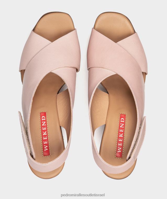 נשים Pedro Miralles ויטלו רוזטה ברגמו סנדלי עקב FBRF4105