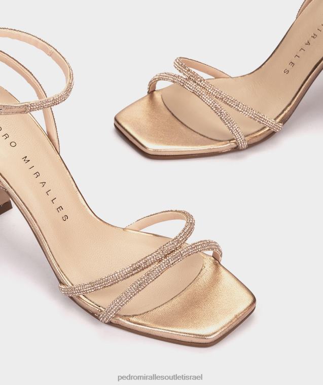 נשים Pedro Miralles נצנצים אורו רוסה קטמנדו סנדלי עקב FBRF410