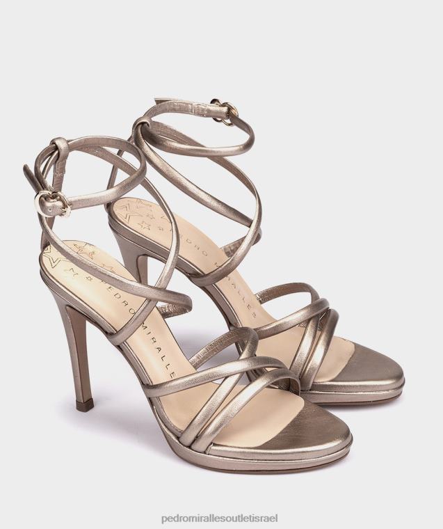 נשים Pedro Miralles הומו של נאפה מטאל לאס וגאס סנדלי עקב FBRF4110