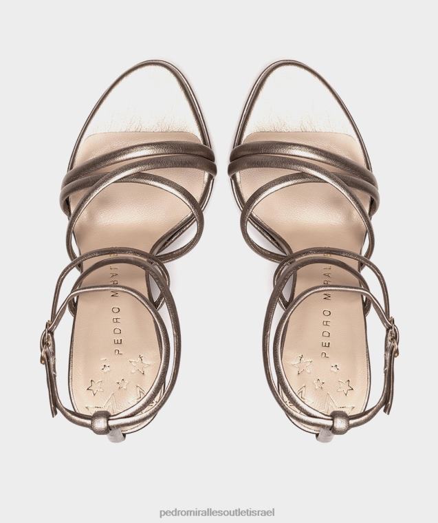 נשים Pedro Miralles הומו של נאפה מטאל לאס וגאס סנדלי עקב FBRF4110