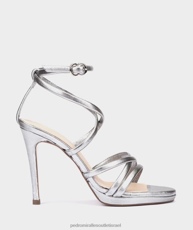 נשים Pedro Miralles נאפה מתכת אצירו לאס וגאס סנדלי עקב FBRF4111