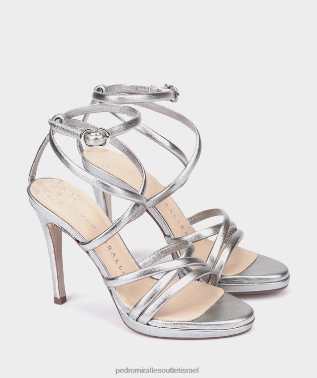 נשים Pedro Miralles נאפה מתכת אצירו לאס וגאס סנדלי עקב FBRF4111