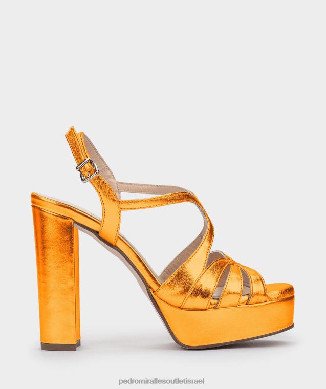 נשים Pedro Miralles נאפה מתכת נאטרון מלאווי סנדלי עקב FBRF4116
