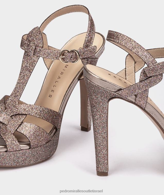 נשים Pedro Miralles סופר ססגוני בהיר קופנהאג סנדלי עקב FBRF4122