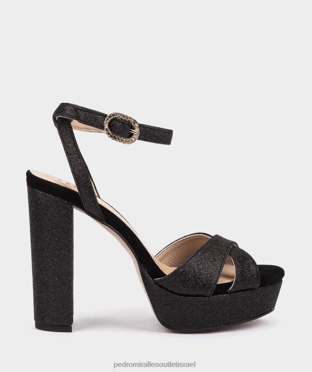 נשים Pedro Miralles כושי סופר מבריק מונפלייה סנדלי עקב FBRF4125