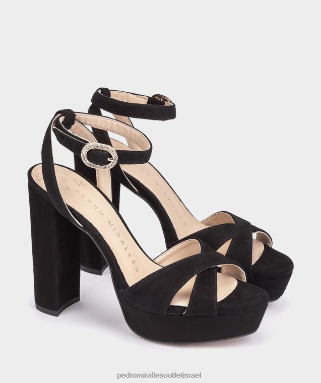 נשים Pedro Miralles אמלפי כושי מונפלייה סנדלי עקב FBRF4128