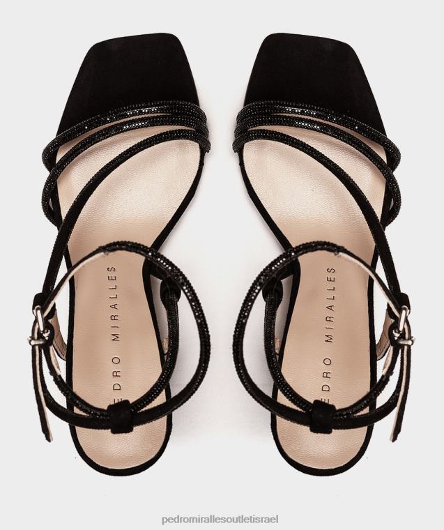 נשים Pedro Miralles נצנצים כושי טולוז סנדלי עקב FBRF413