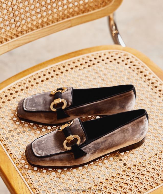 נשים Pedro Miralles ויזון קטיפה אובן נעליים שטוחות FBRF4165