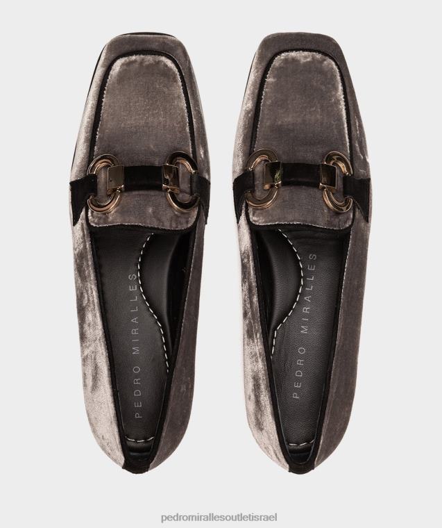 נשים Pedro Miralles ויזון קטיפה אובן נעליים שטוחות FBRF4165