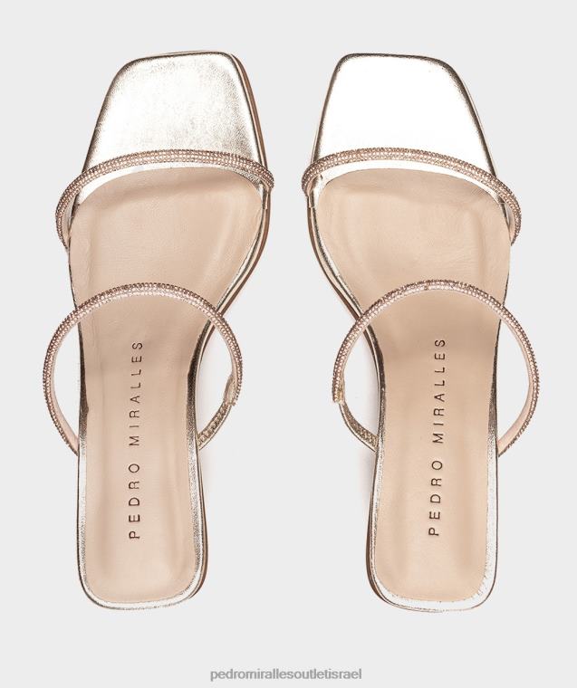 נשים Pedro Miralles נצנצים פלטינו לוסיל סנדלי עקב FBRF42