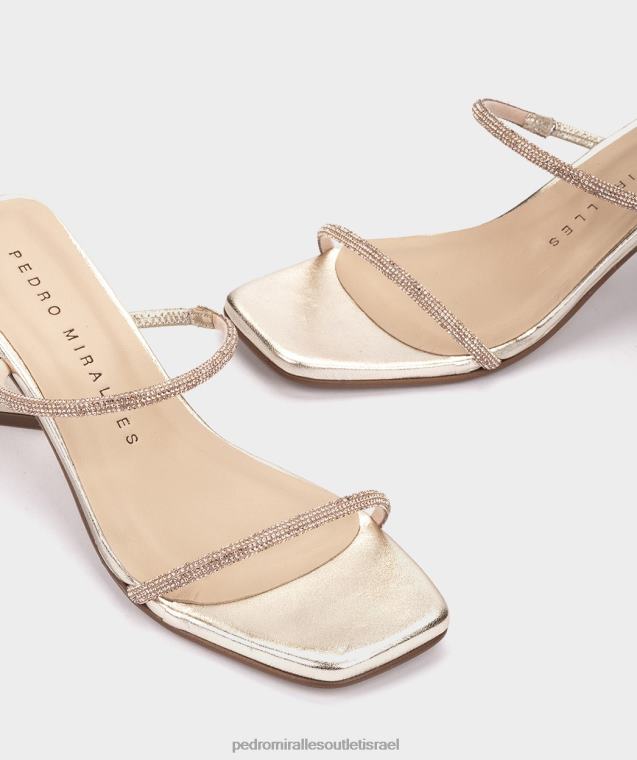 נשים Pedro Miralles נצנצים פלטינו לוסיל סנדלי עקב FBRF42