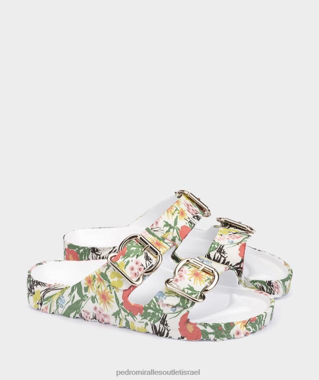 נשים Pedro Miralles ביו פלורס איביזה סנדלים שטוחים FBRF4307