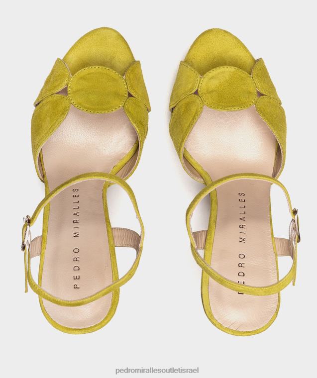 נשים Pedro Miralles אנטה ליים באלי סנדלי עקב FBRF433