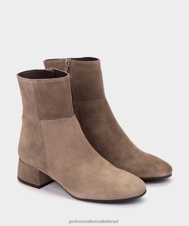 נשים Pedro Miralles מרמוטה קטיפה קורבה מגפי קרסול FBRF4373