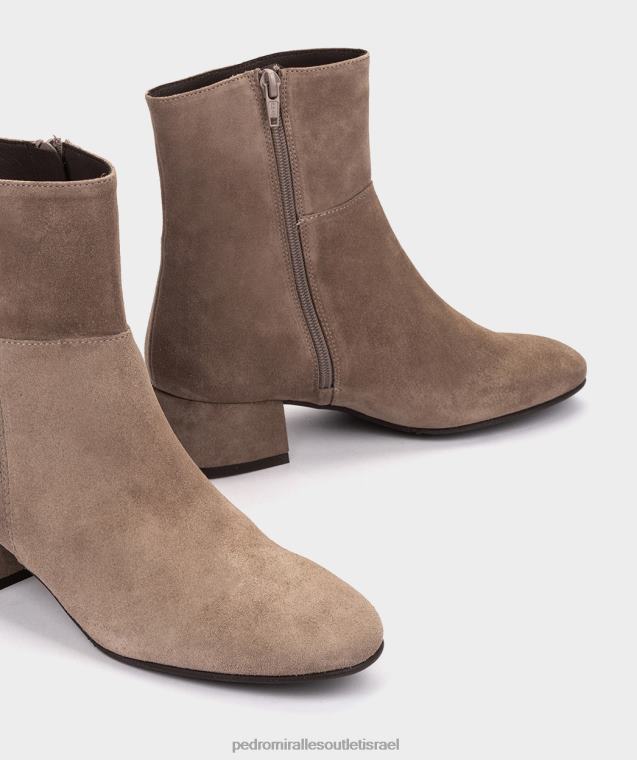 נשים Pedro Miralles מרמוטה קטיפה קורבה מגפי קרסול FBRF4373