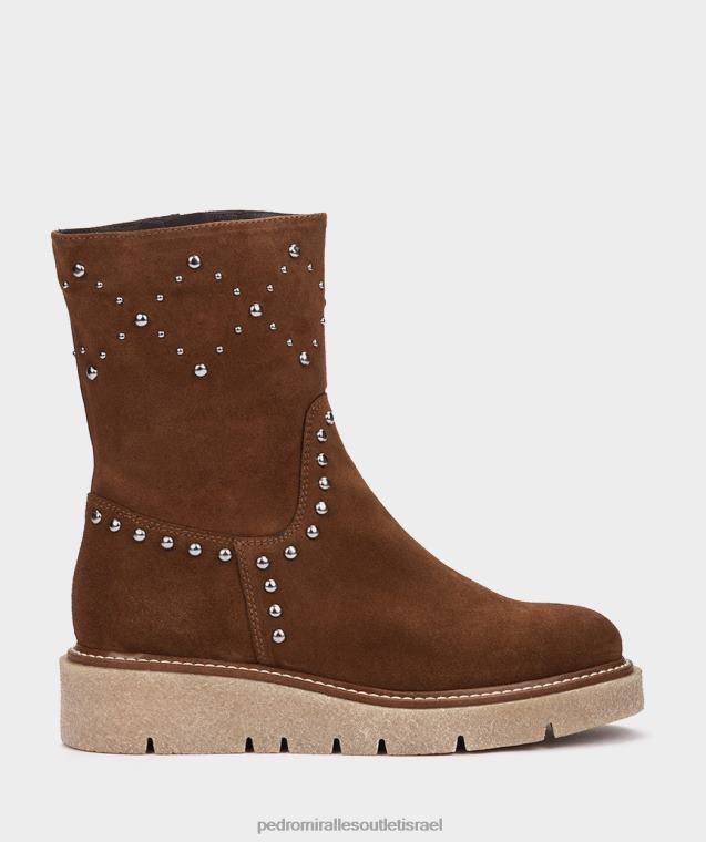 נשים Pedro Miralles טבקו קטיפה ג'יונה מגפי קרסול FBRF4376