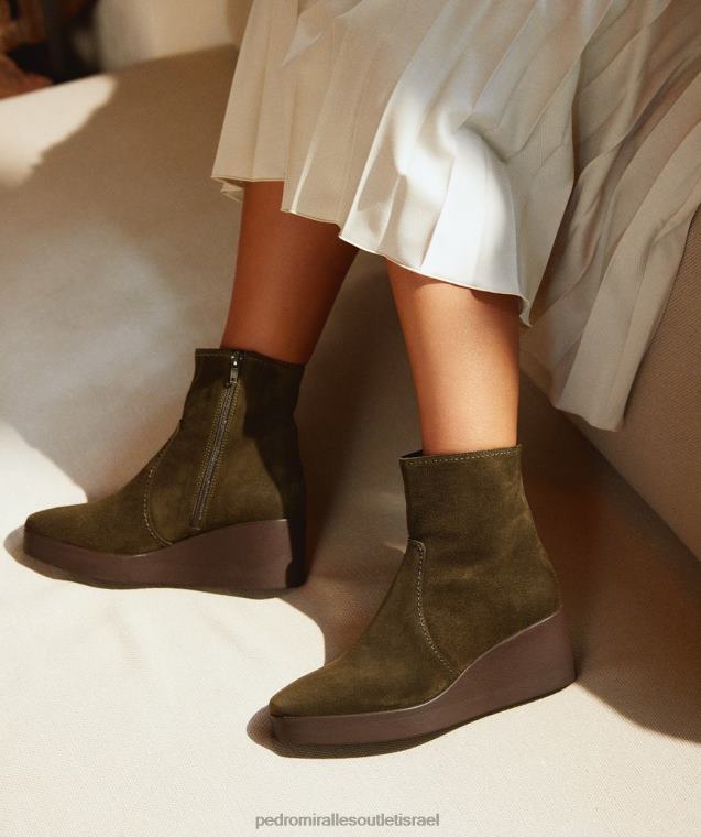 נשים Pedro Miralles תימן קטיפה נורמו מגפי קרסול FBRF4388