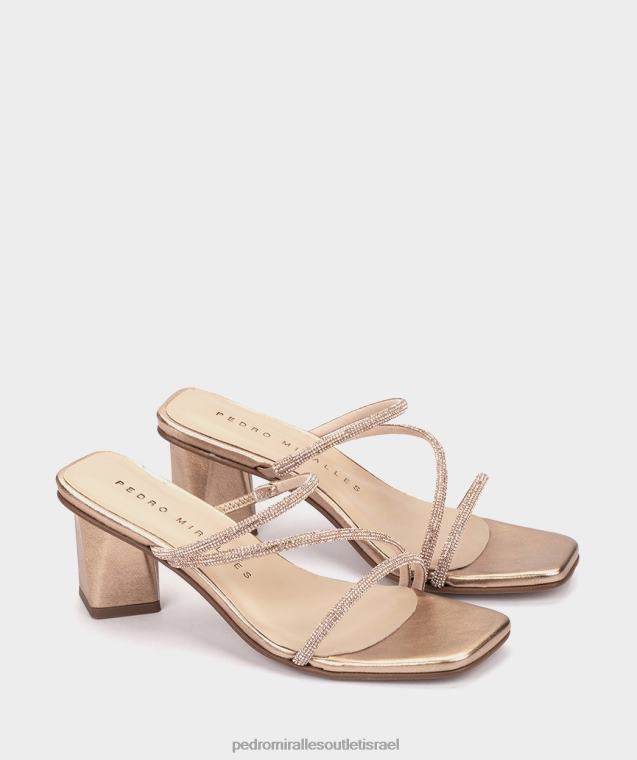 נשים Pedro Miralles נצנצים אורו רוסה ריאד סנדלי עקב FBRF43