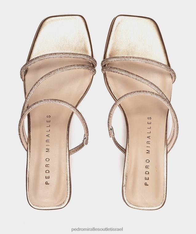 נשים Pedro Miralles נצנצים אורו רוסה ריאד סנדלי עקב FBRF43