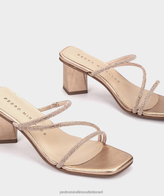 נשים Pedro Miralles נצנצים אורו רוסה ריאד סנדלי עקב FBRF43