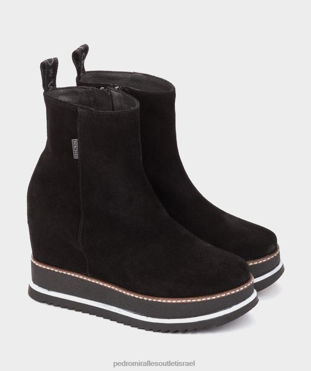 נשים Pedro Miralles כושי קטיפה מוסקן מגפי קרסול FBRF4431