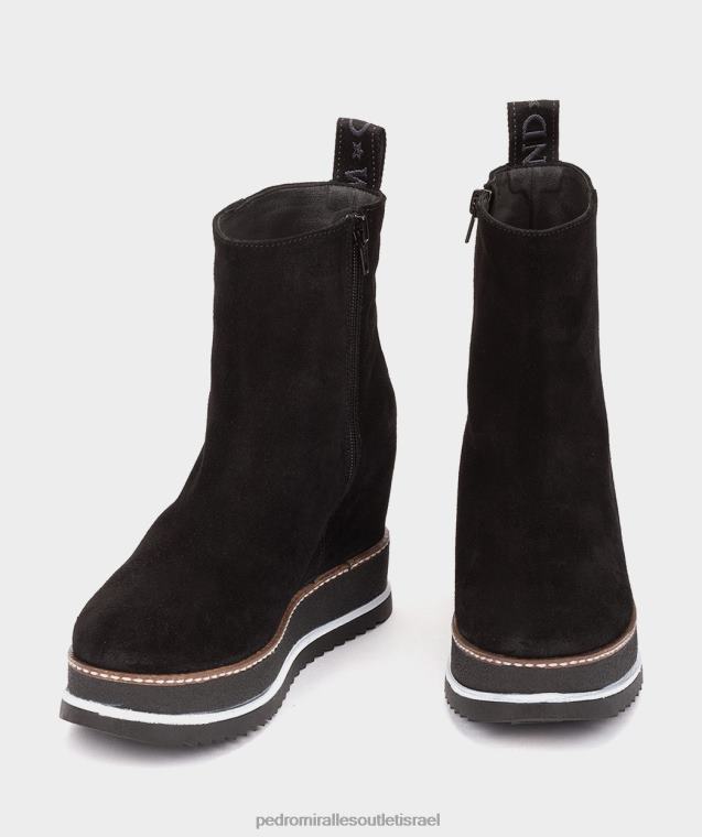 נשים Pedro Miralles כושי קטיפה מוסקן מגפי קרסול FBRF4431