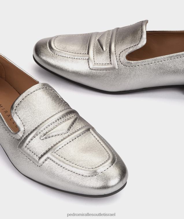 נשים Pedro Miralles נאפה מתכת אצירו גינזה מוֹקָסִינִים FBRF4471