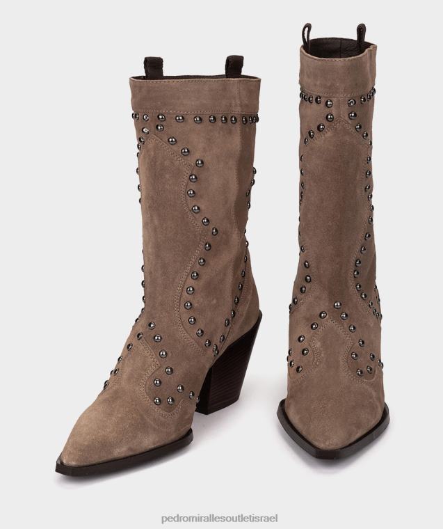 נשים Pedro Miralles מרמוטה קטיפה סן אנטוניו מגפיים FBRF4475