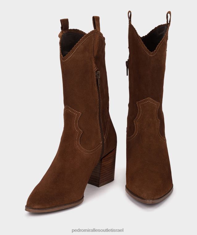 נשים Pedro Miralles טבקו קטיפה ארקנסו מגפיים FBRF4484