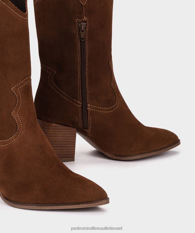 נשים Pedro Miralles טבקו קטיפה ארקנסו מגפיים FBRF4484