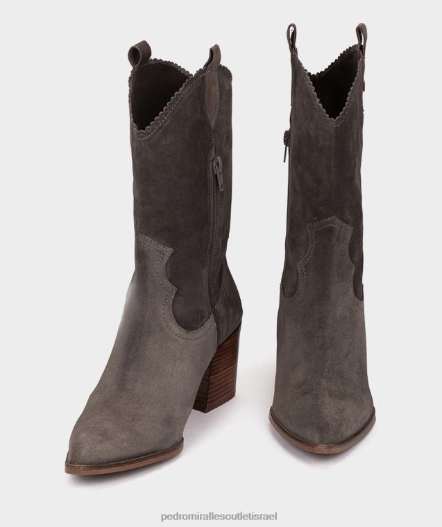 נשים Pedro Miralles קטיפה אימאן ארקנסו מגפיים FBRF4485