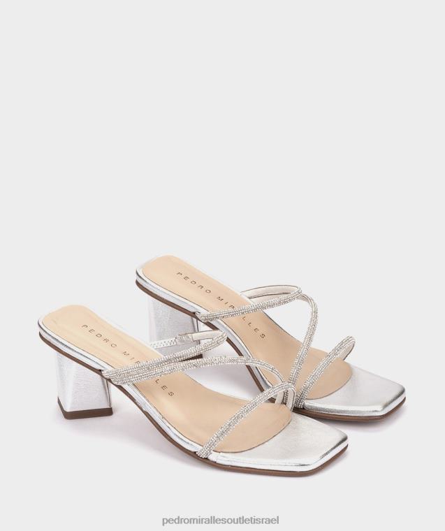 נשים Pedro Miralles פלאטה נצנצים ריאד סנדלי עקב FBRF44