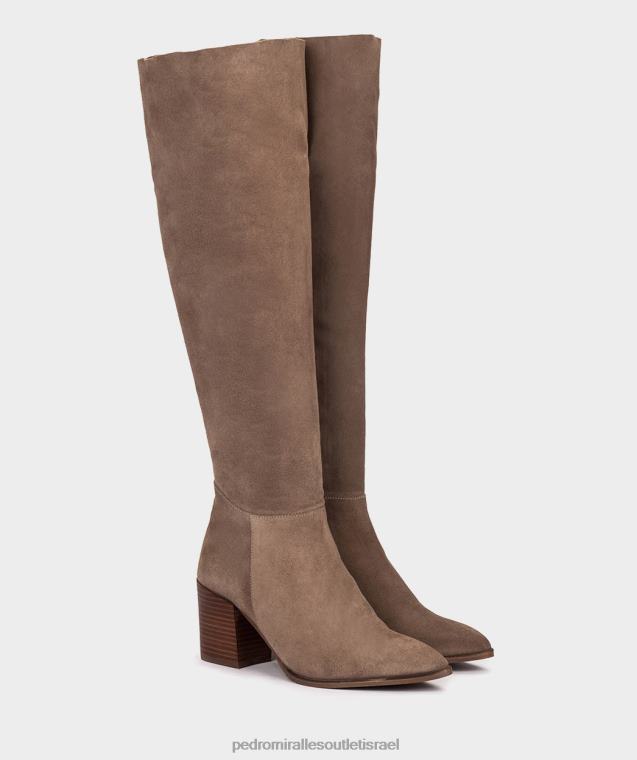 נשים Pedro Miralles מרמוטה קטיפה דרסדה מגפיים FBRF4502