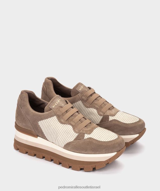 נשים Pedro Miralles מרמוטה קטיפה גורדס נעלי ספורט FBRF4534