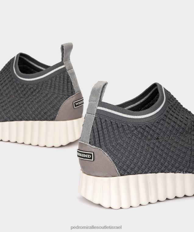 נשים Pedro Miralles גרב קצר גריס סנטיאגו נעלי ספורט FBRF4537