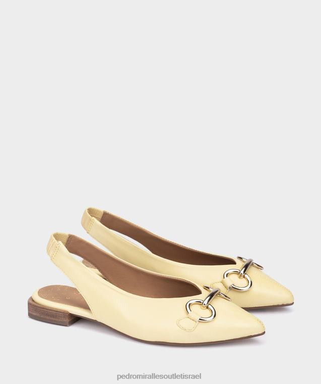 נשים Pedro Miralles אוקר טבעי סוריה נעליים שטוחות FBRF4556
