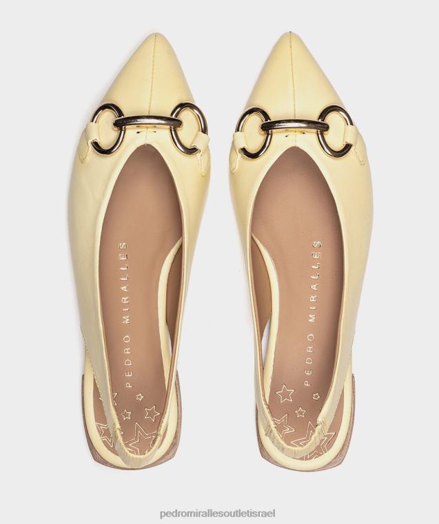 נשים Pedro Miralles אוקר טבעי סוריה נעליים שטוחות FBRF4556