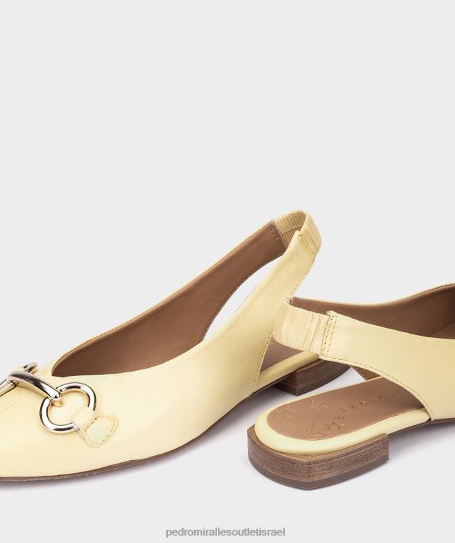 נשים Pedro Miralles אוקר טבעי סוריה נעליים שטוחות FBRF4556