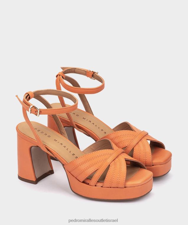 נשים Pedro Miralles תפוז אלפא סלמנקה סנדלי עקב FBRF488