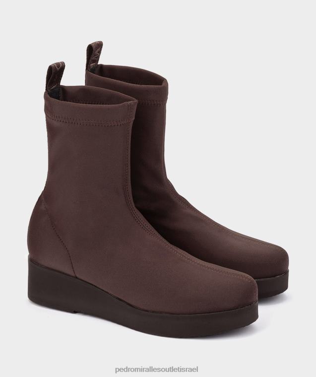 נשים Pedro Miralles amstel marron oscuro בוראנו מגפי קרסול FBRF4404