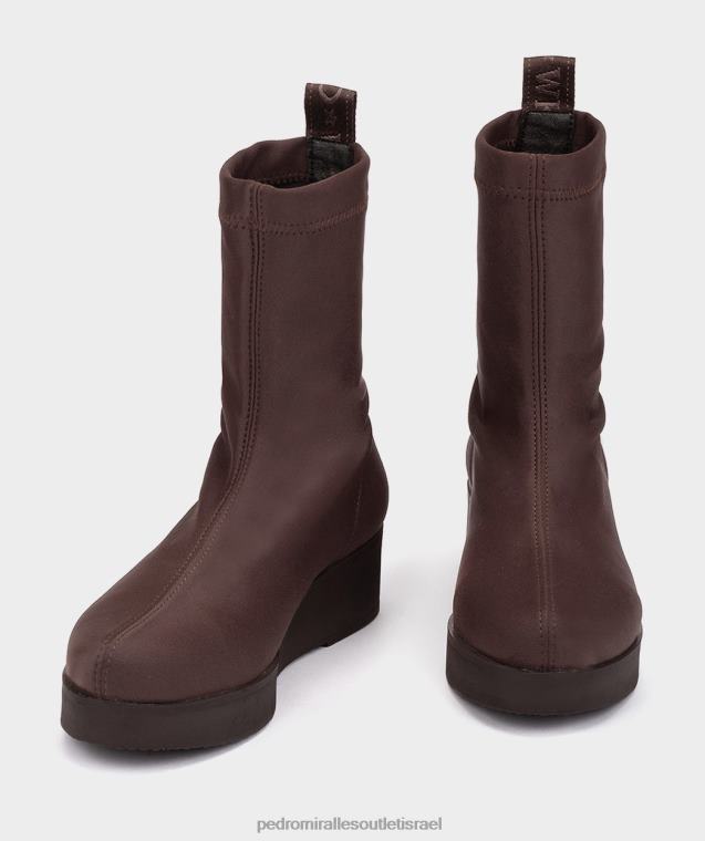 נשים Pedro Miralles amstel marron oscuro בוראנו מגפי קרסול FBRF4404