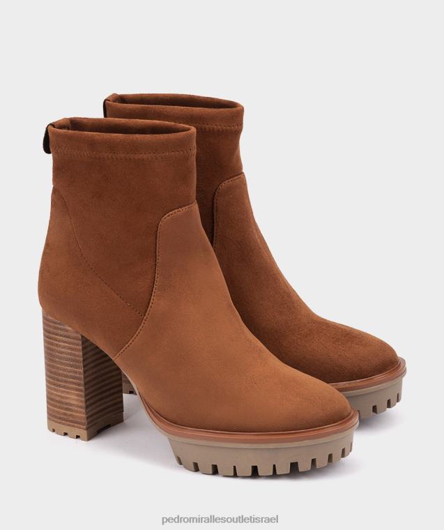 נשים Pedro Miralles ante strech cuero ביירות מגפי קרסול FBRF4413