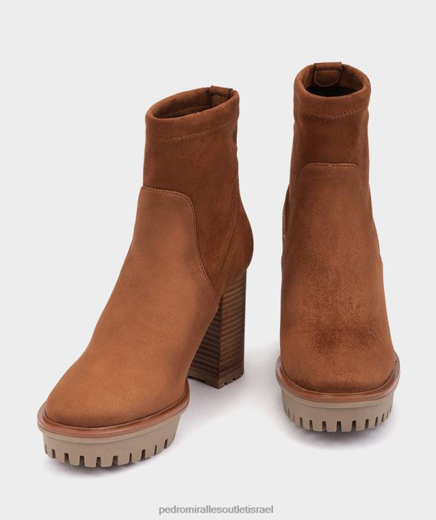 נשים Pedro Miralles ante strech cuero ביירות מגפי קרסול FBRF4413