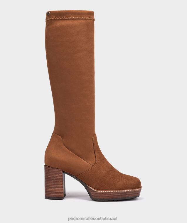 נשים Pedro Miralles ante strech cuero basilea מגפיים FBRF4530