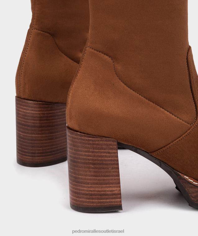 נשים Pedro Miralles ante strech cuero basilea מגפיים FBRF4530