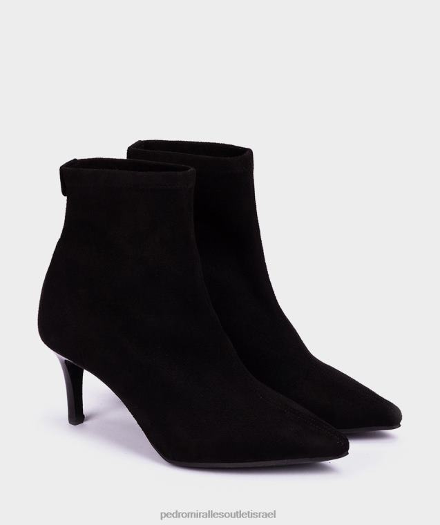 נשים Pedro Miralles ante strech negro קובי מגפי קרסול FBRF4402