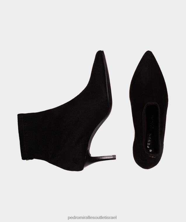 נשים Pedro Miralles ante strech negro קובי מגפי קרסול FBRF4402