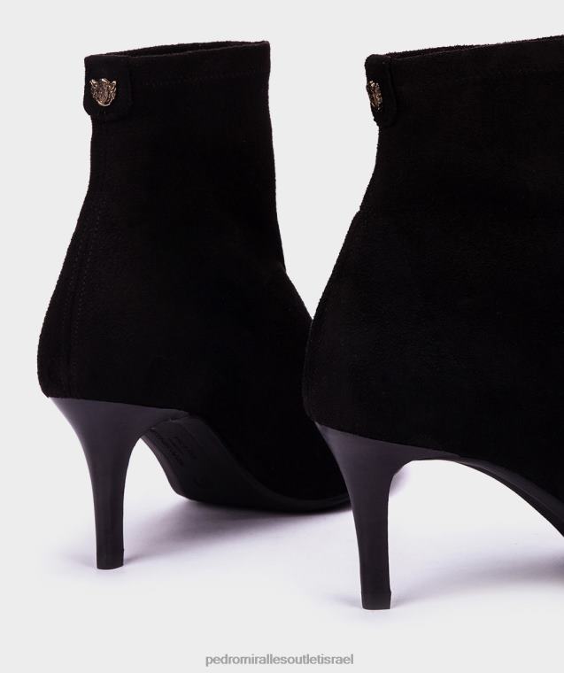 נשים Pedro Miralles ante strech negro קובי מגפי קרסול FBRF4402