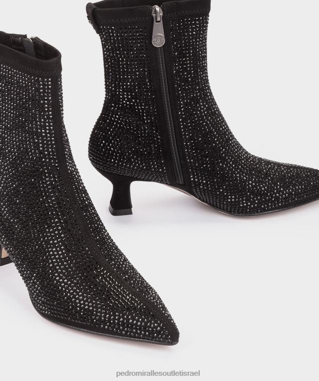 נשים Pedro Miralles ante strech negro לוואלט מגפי קרסול FBRF4443